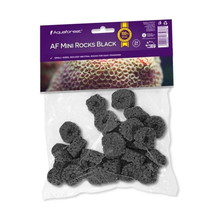 Aquaforest Af Mini Rocks Black 24pcs