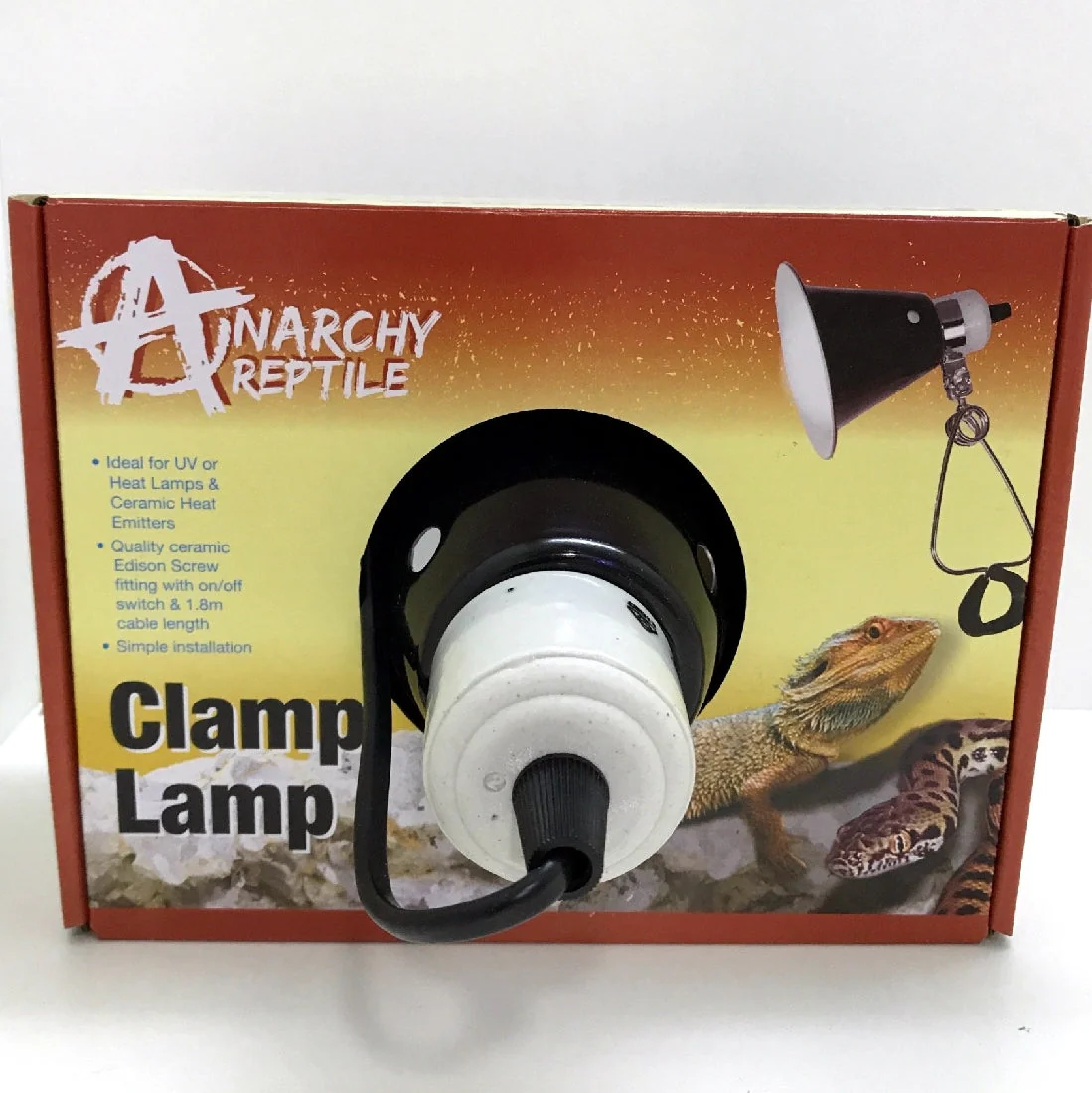 Anarchy Reptile Clamp Lamp Small 14cm