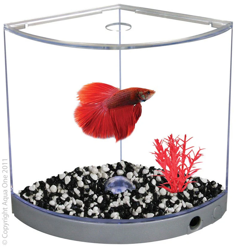 Aqua One Betta Arc 1.2l Silver (56118sv)