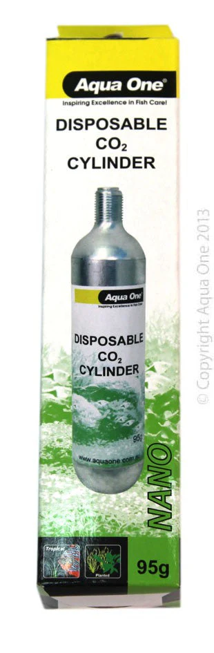 Aqua One Co2 95g Replacement Disposable Bottle 1pk (15012)