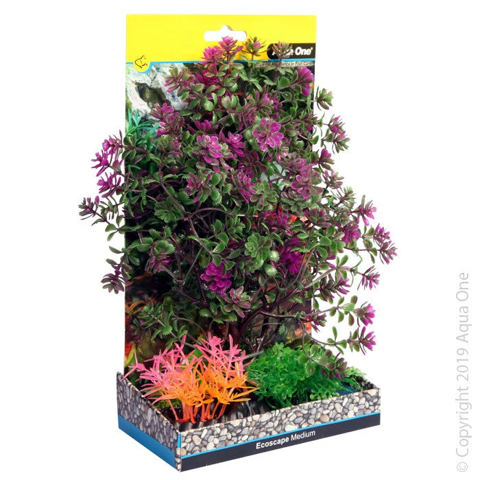 Aqua One Ecoscape Medium Catspaw Tree Purple (28387)*