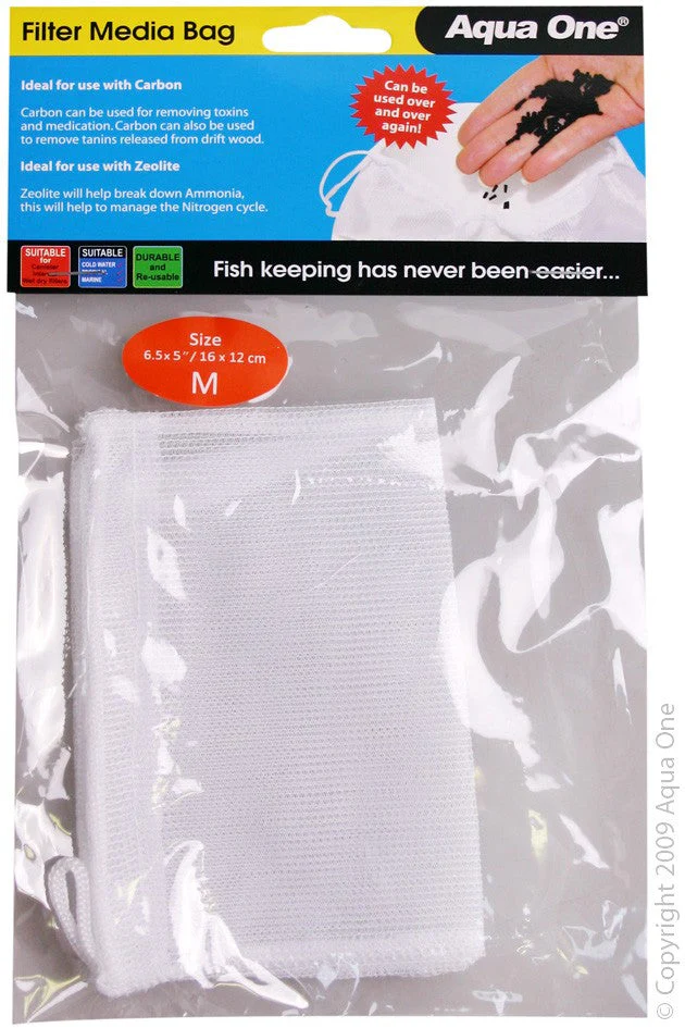 Aqua One Filter Media Bag Medium (16x12cm) (10214)