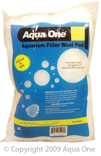 Aqua One Filter Wool Coarse 70x25cm Bag (10346)