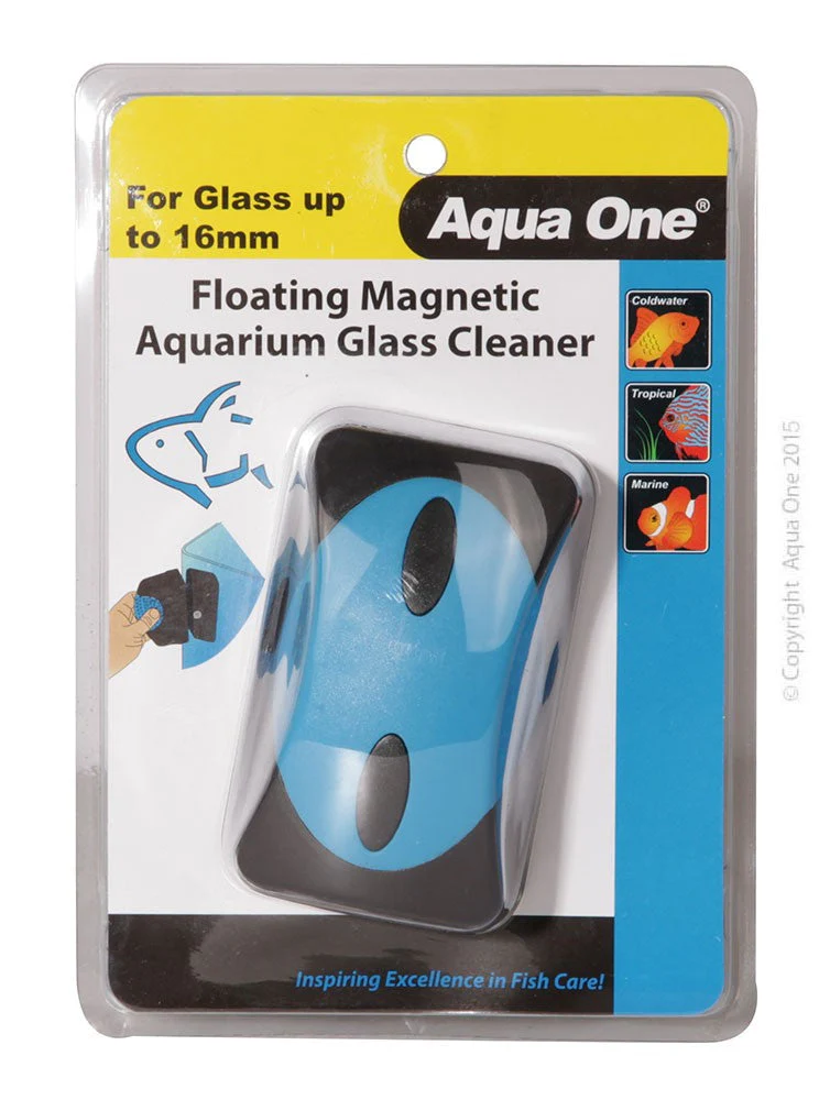 Aqua One Floating Magnet Glass Cleaner 16mm (10104)