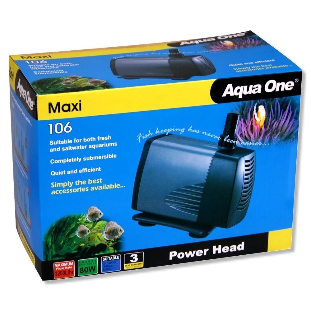 Aqua One Maxi 106 Powerhead 3200lh 3.5m (11326)