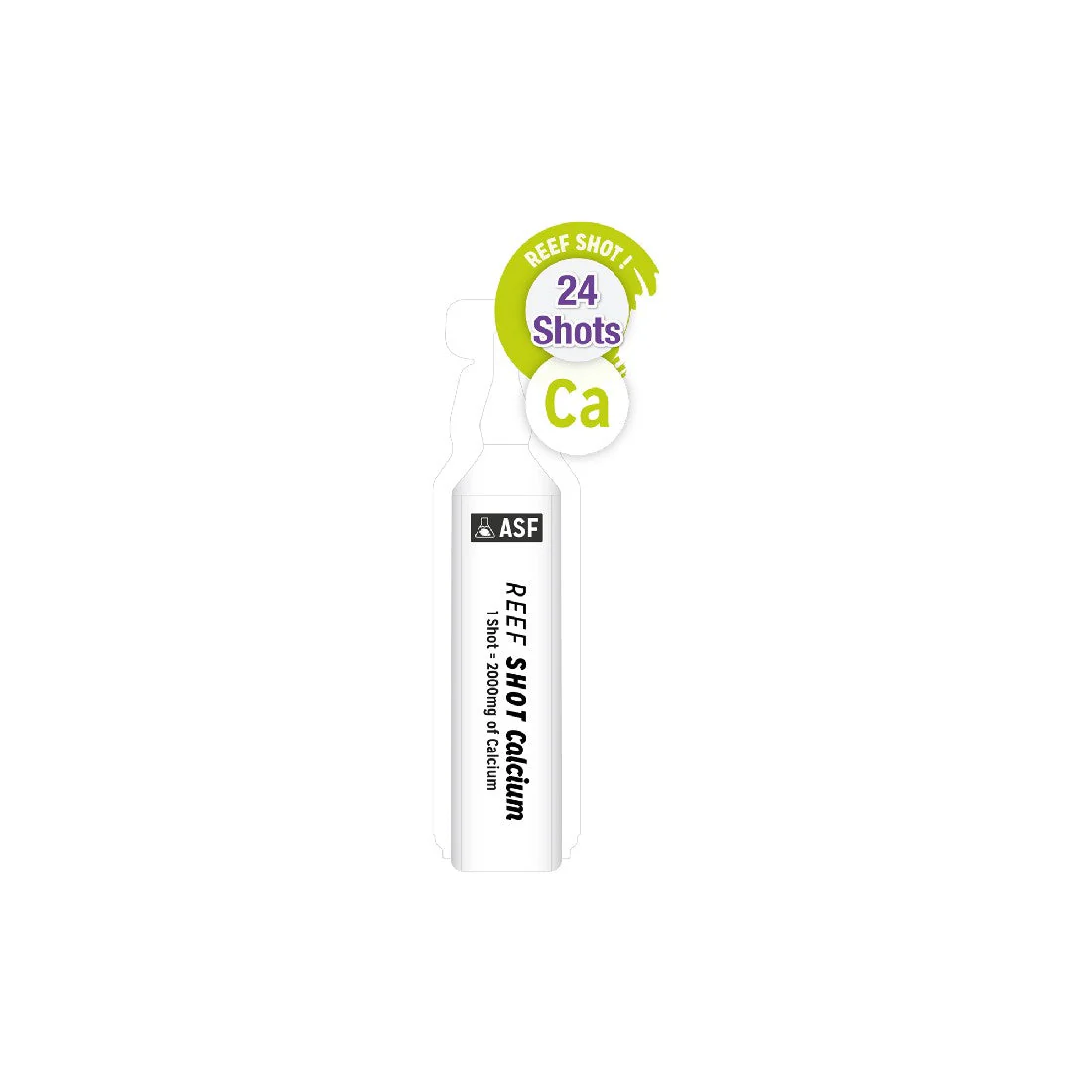 Aquarium Systems Asf Calcium Reef Shots - 24 X 20ml Vials - Image 2