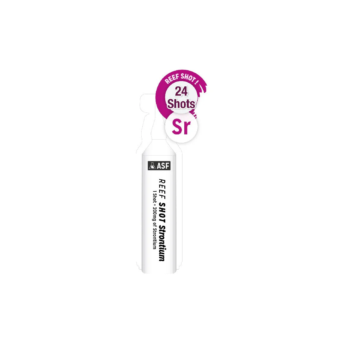 Aquarium Systems Asf Strontium Reef Shots - 24 X 20ml Vials - Image 2
