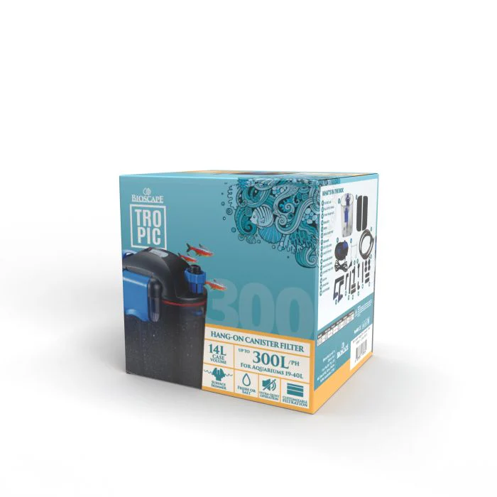 Bioscape Hang On Canister Filter 300lph