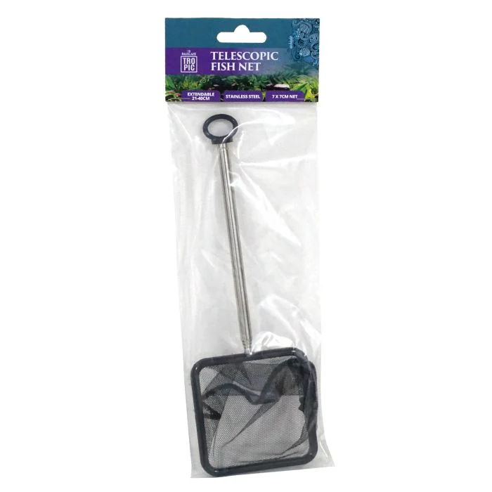 Bioscape Telescopic Fish Net 7 X 7cm 21 - 40cm Long