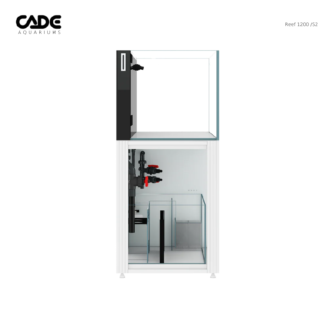 Cade Aquariums Reef S2 1200 White (512l / 135 Gal) - Image 4