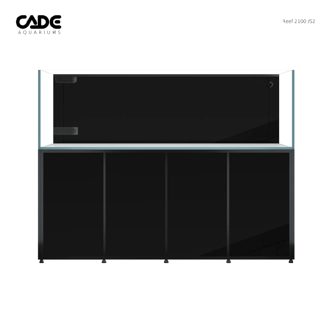 Cade Aquariums Reef S2 2100 Black (1069l / 282 Gal)
