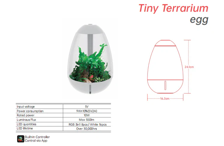 Chihiros Tiny Terrarium Egg - Image 6