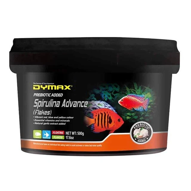 Dymax Spirulina Advance 500g Floating Flakes