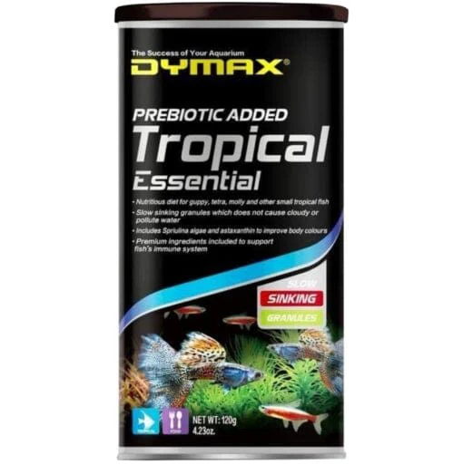 Dymax Tropical Essential 120g Sinking Granules