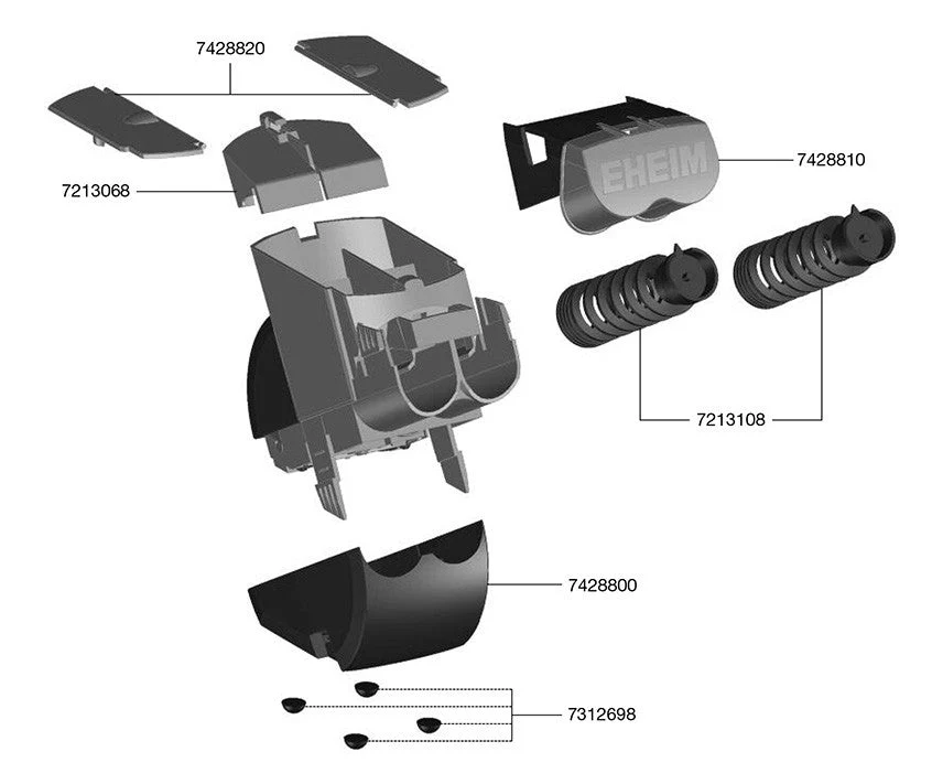 Eheim Twin Auto Fish Feeder Unit - Image 4
