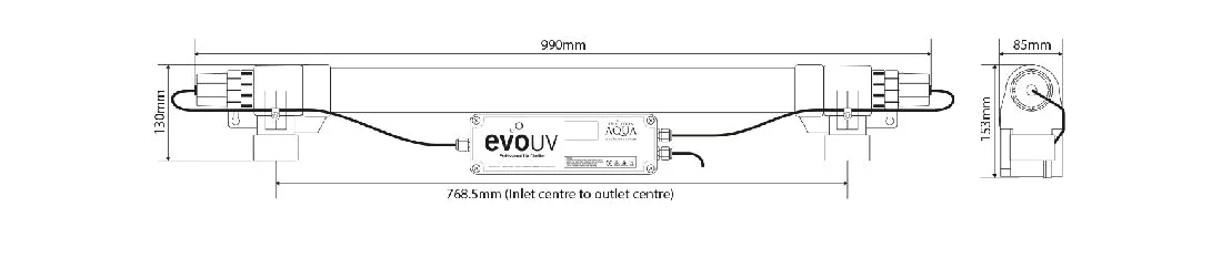 Evolution Aqua Evo Uv Aquarium Uv Steriliser 55w - Image 7
