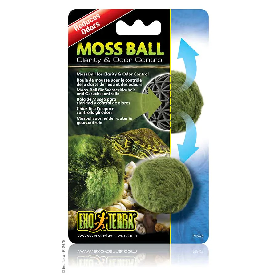 Exo Terra Moss Ball Treats 30 - 60ltrs