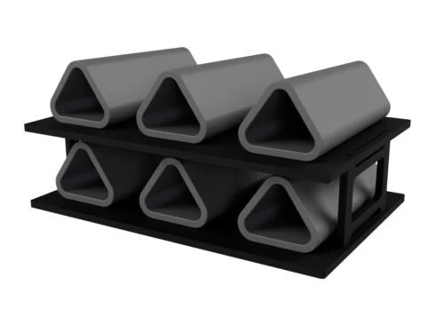 Ezyaqua Ezycave Ezy Stacker Pro Kit - Triangle - Grey
