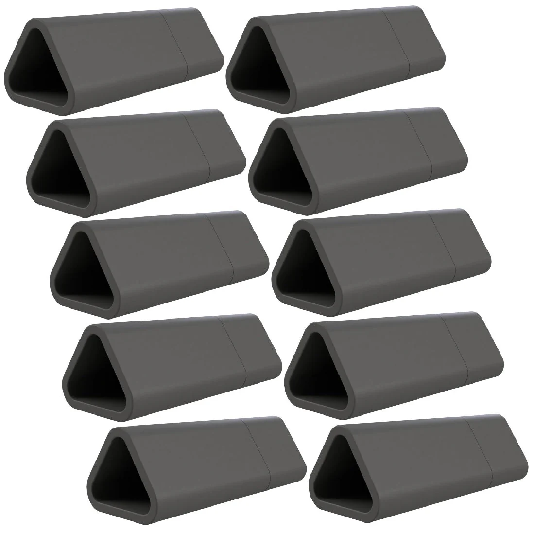 Ezyaqua Ezycave Ezycave Value 10 Pack - Grey / Triangle