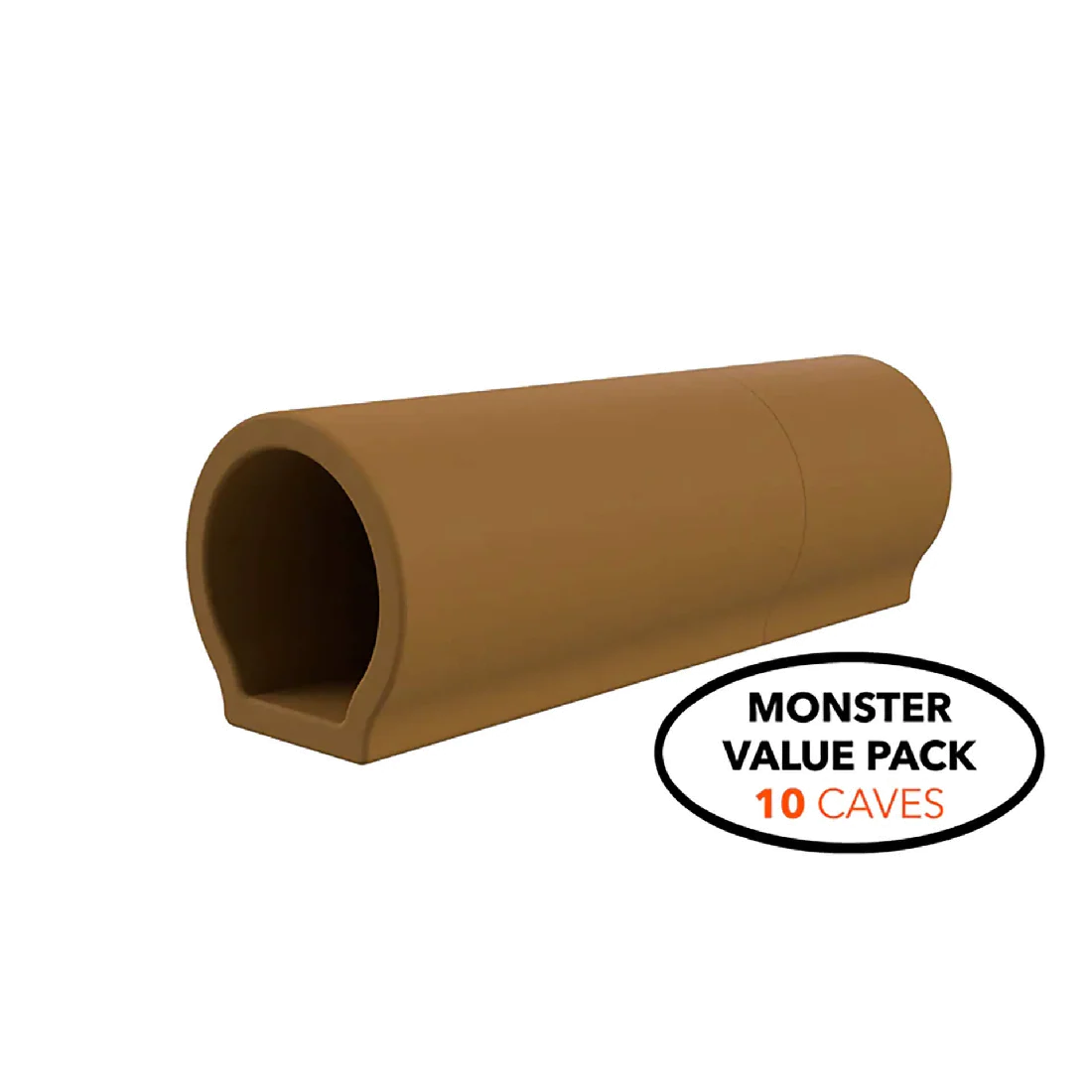 Ezyaqua Ezycave Ezycave Value 10 Pack - Light Brown / Round