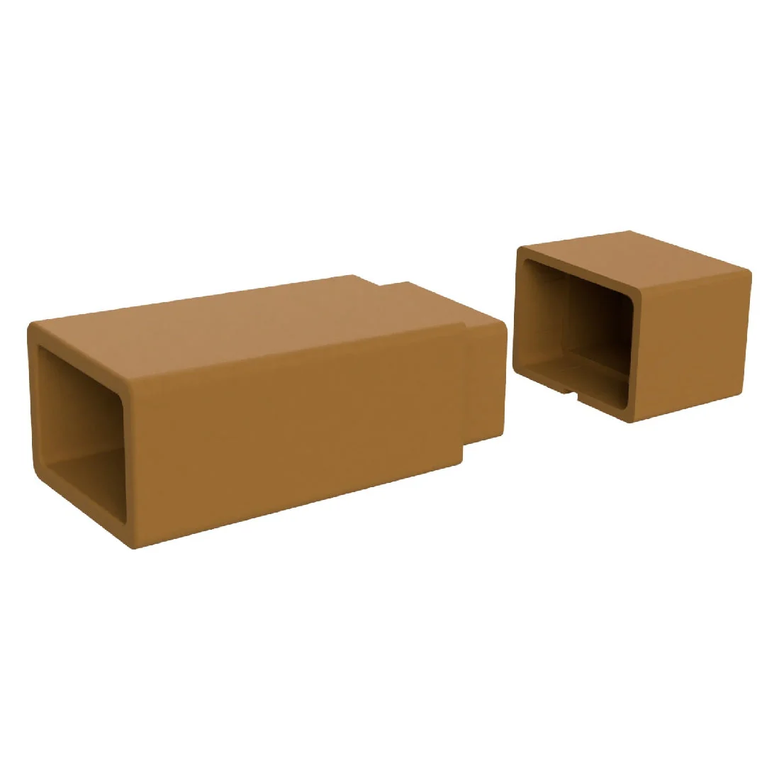 Ezyaqua Ezycave Value 10 Pack - Light Brown / Rectangle - Image 2
