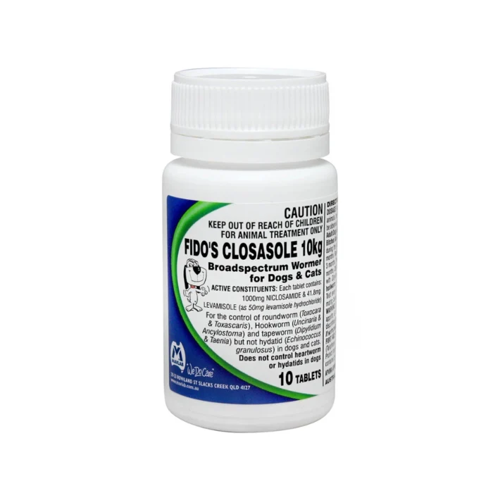 Fido's Closasole Tablets 10kg