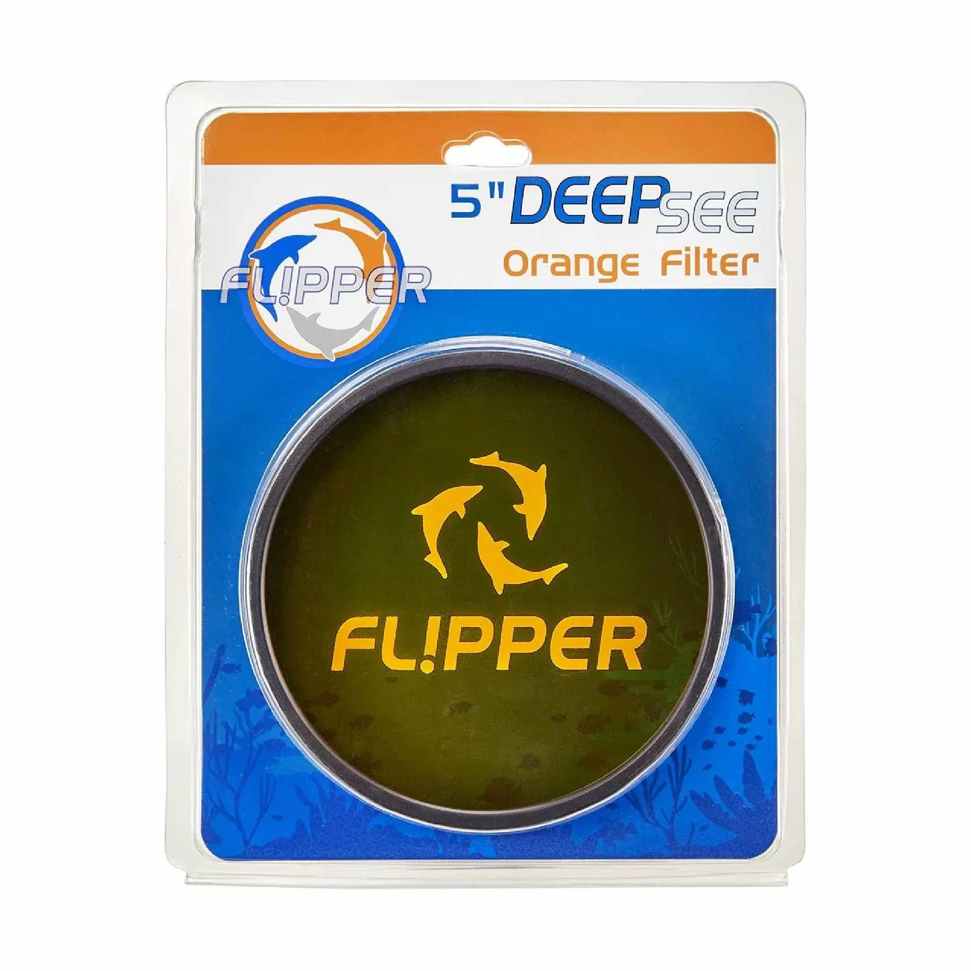 Flipper Deepsee Clear 5" Max Orange Filter Lens