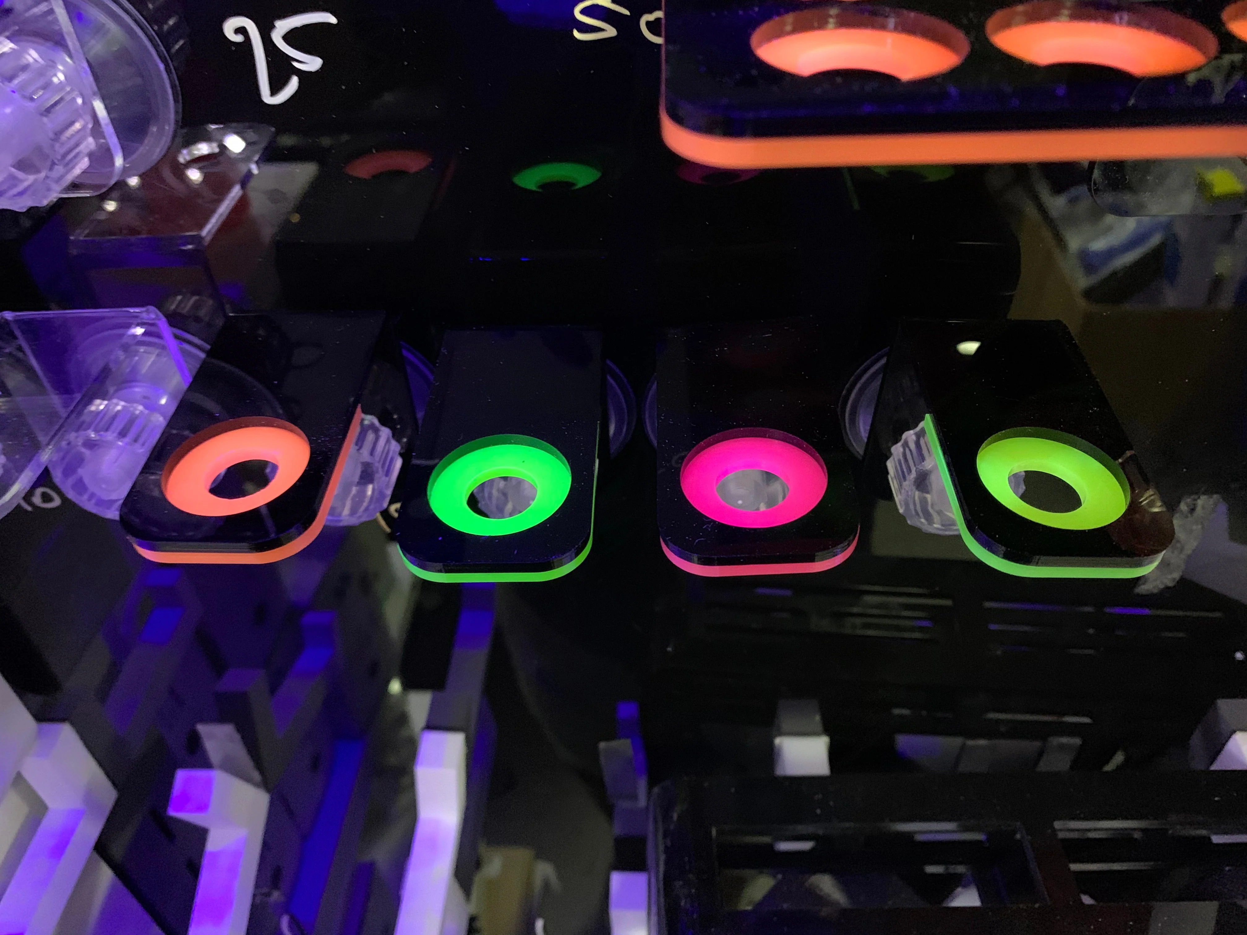 Frag Rack Single Hole Black/neon Green - Image 2