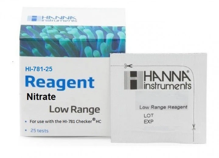 Hanna Instruments Marine Low Range Nitrate Reagent (25 Tests)