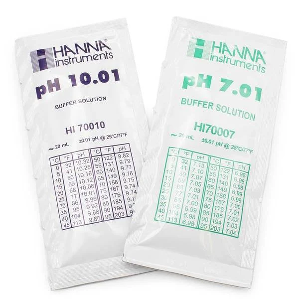 Hanna Instruments Ph 7.01 & 10.01 Sachets