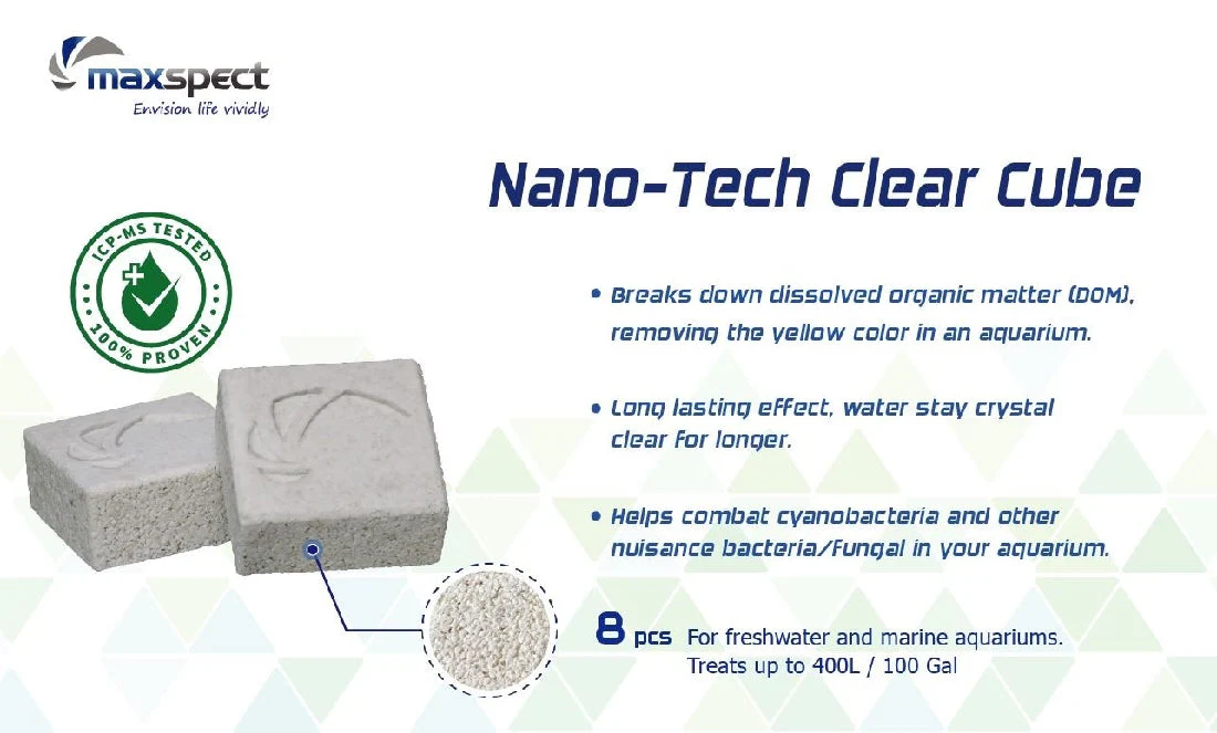Maxspect Nano Tech Clear Cube (8 Pcs)