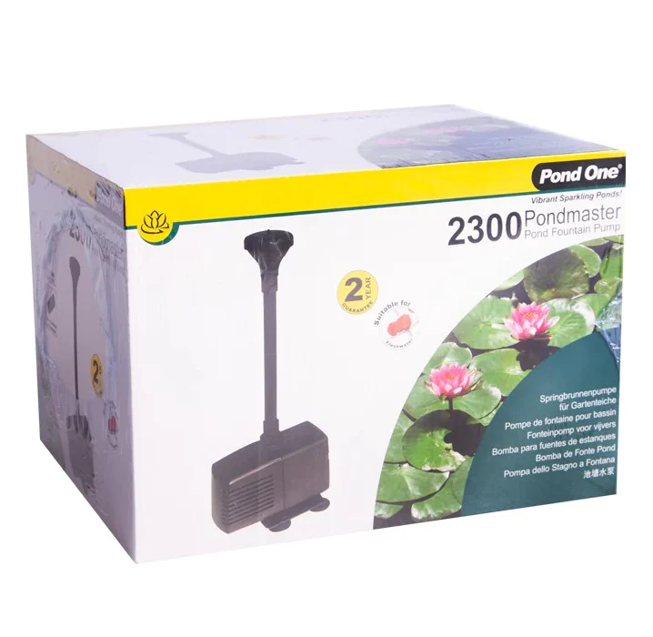 Pond One Pondmaster 2300 Fountain Pump 2200lh 2.2m Mh H