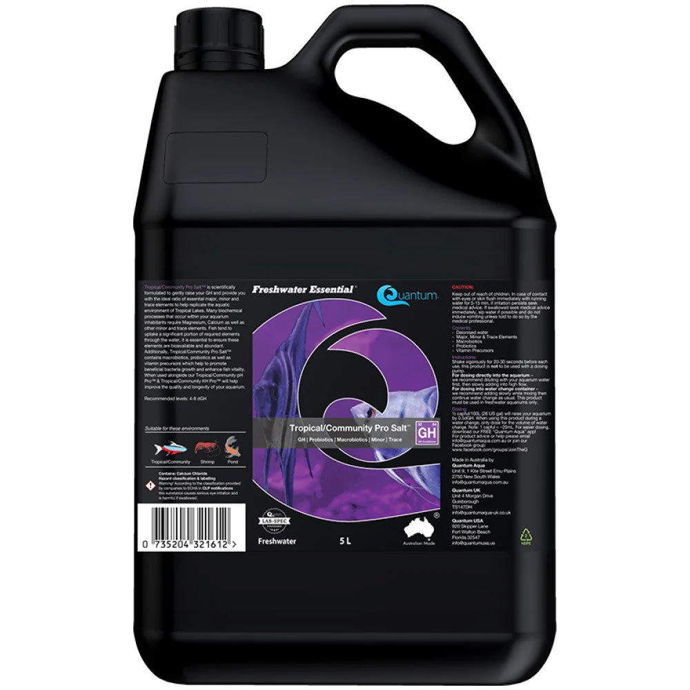 Quantum Tropical/community Gh Pro Salt 5l