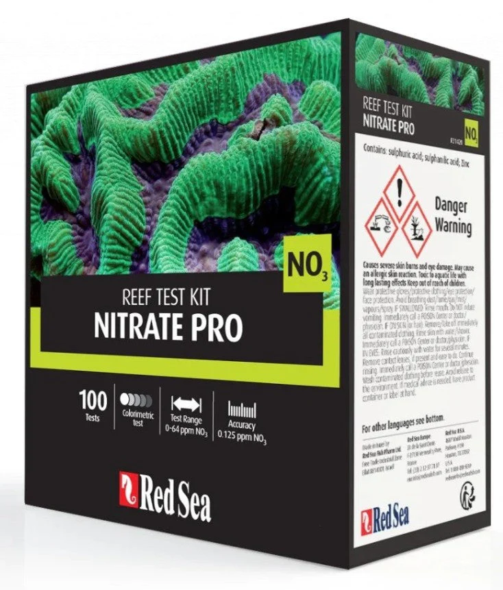 Red Sea Nitrate Pro Testing Kit - 100 Tests