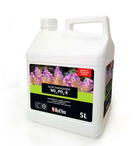 Red Sea Algae Management No3:po4-x (nopox) Nitrate And Phosphate Remover 5l