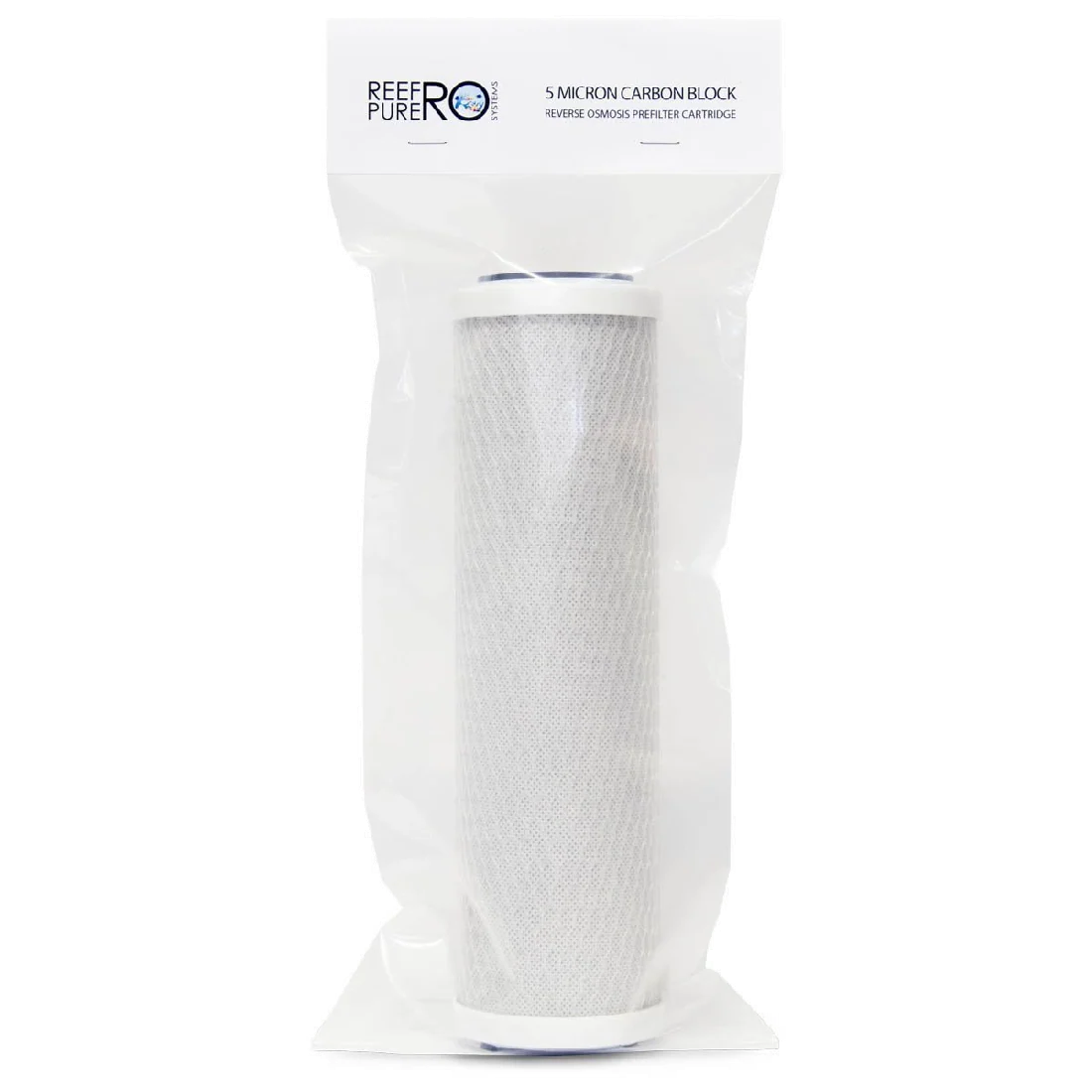 Reef Pure Carbon Block Filter Cartridge 10” X 2.5”