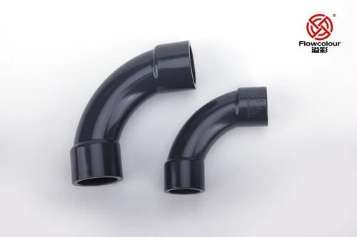 Sanking Plumbing Grey Din 90 Degree Crescent Moon Elbow 25mm