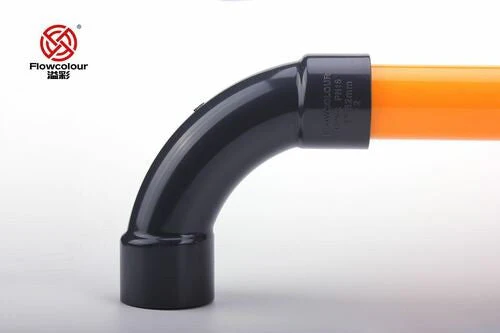 Sanking Plumbing Grey Din 90 Degree Crescent Moon Elbow 25mm - Image 2