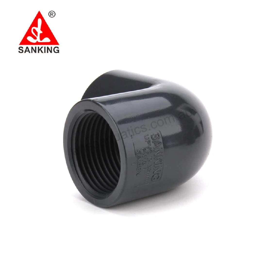 Sanking Plumbing Grey Din 90 Degree Slip To Threaded Elbow 20mm - Image 2