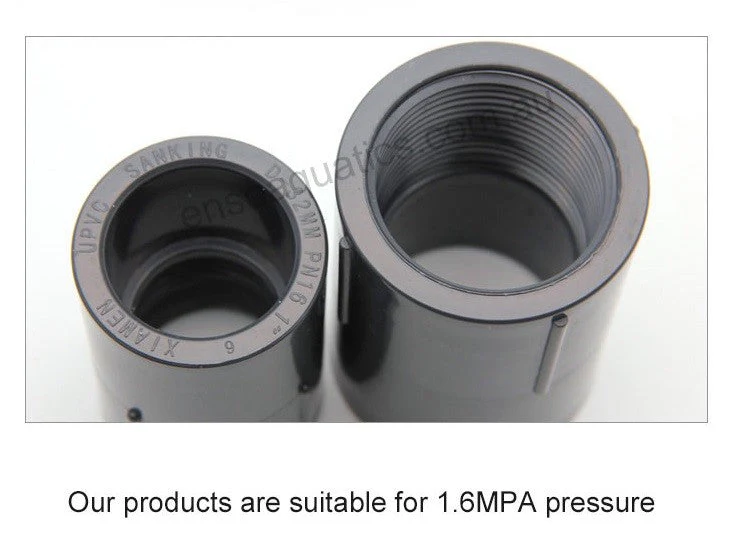 Sanking Plumbing Grey Din Female Threaded Coupling 40mm - Image 2