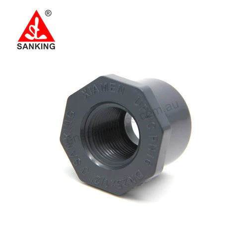 Sanking Plumbing Grey Din Female Threaded Push In Reducer 20mm Dn15 1/2"-32mm Dn25 1"