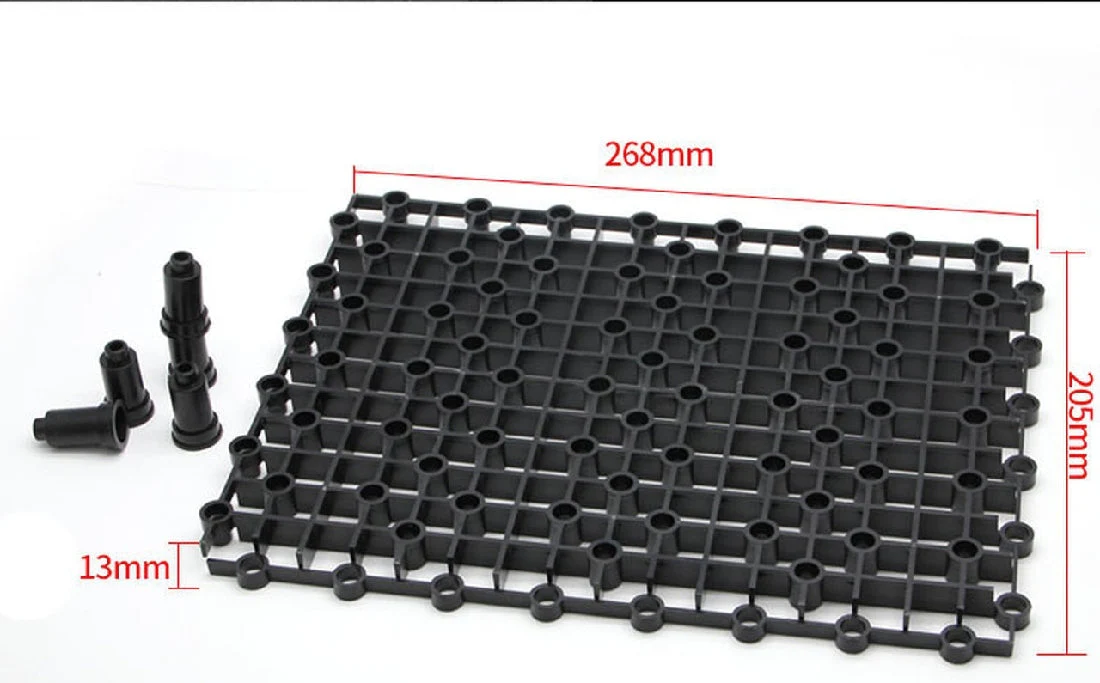Sanking Plumbing Multifunction Egg Crate Black