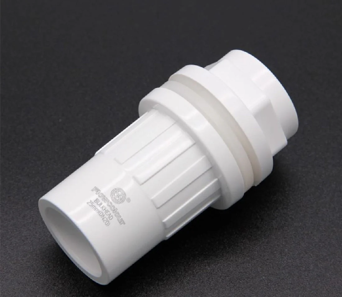 Sanking Plumbing White Din Tank Fitting (bulkhead) 40mm
