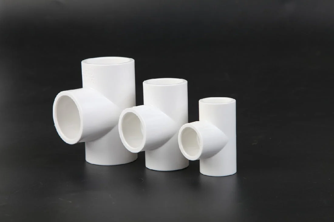 Sanking Plumbing White Din Tee 32mm