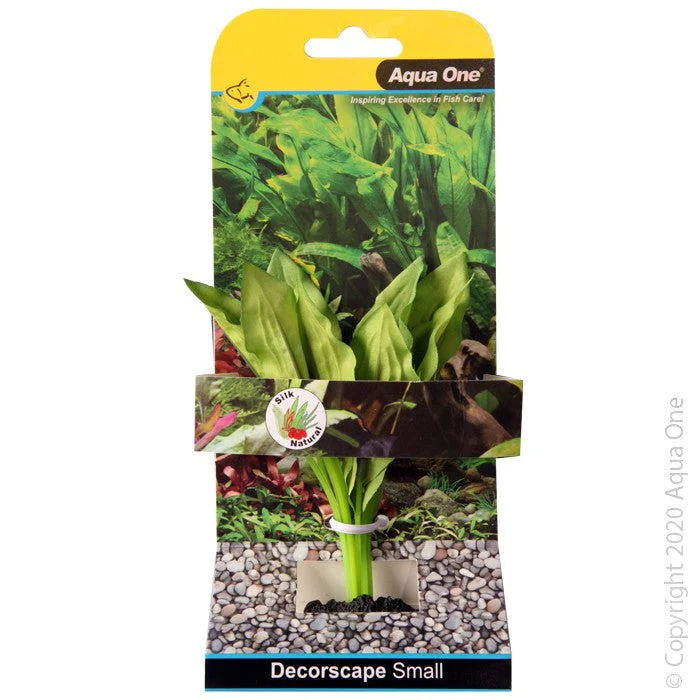 Aqua One Silk Plant Amazon Broad Leaf Small (24104)