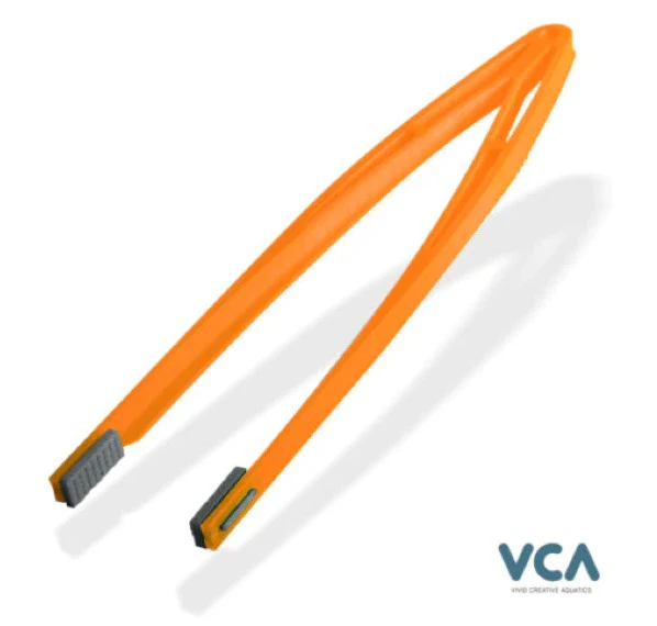 Vca Never Rust Aquarium Tweezers Sunset Orange