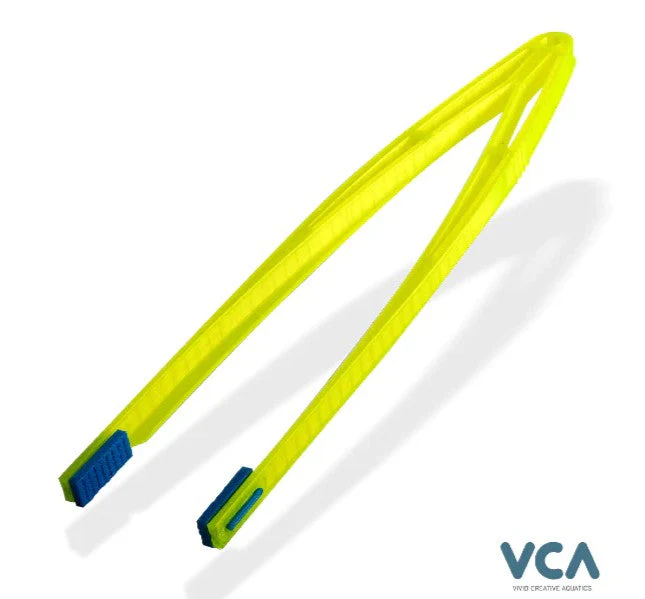 Vca Never Rust Aquarium Tweezers Uv Yellow